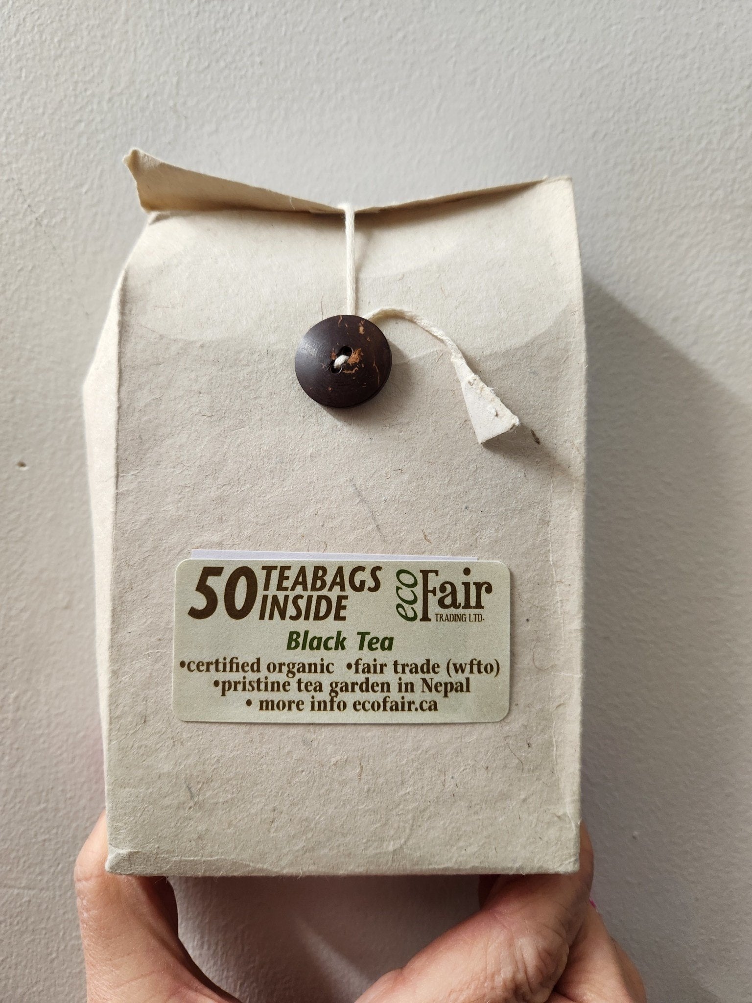 Himalayan Black Tea - envelope