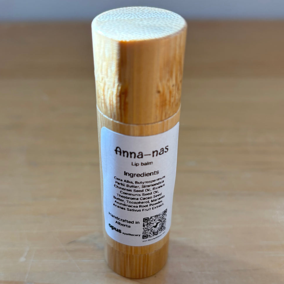 Opus Lip Balms Bamboo Cointainer