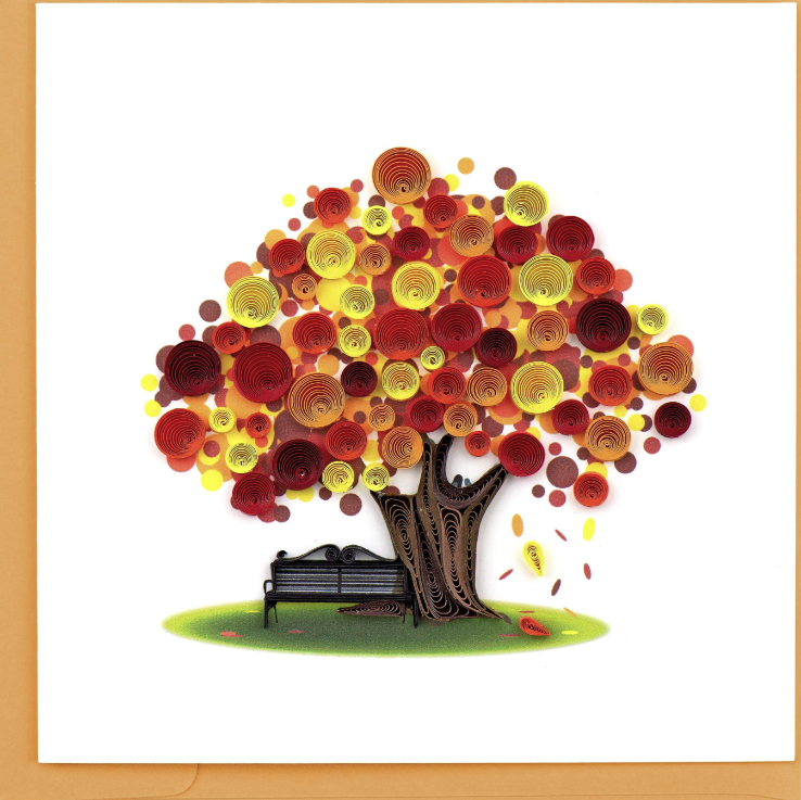 Autumn Tree Greeting Card