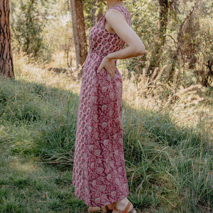 Bekka Maxi Dress Vine Floral