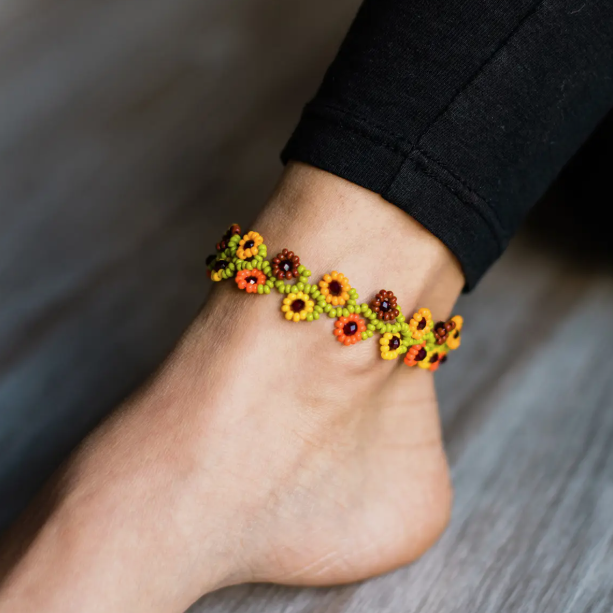 Blooming Petals Anklet