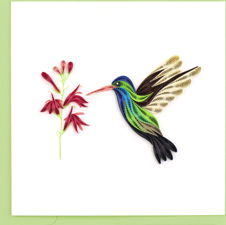 Broad-billed Hummingbird Card