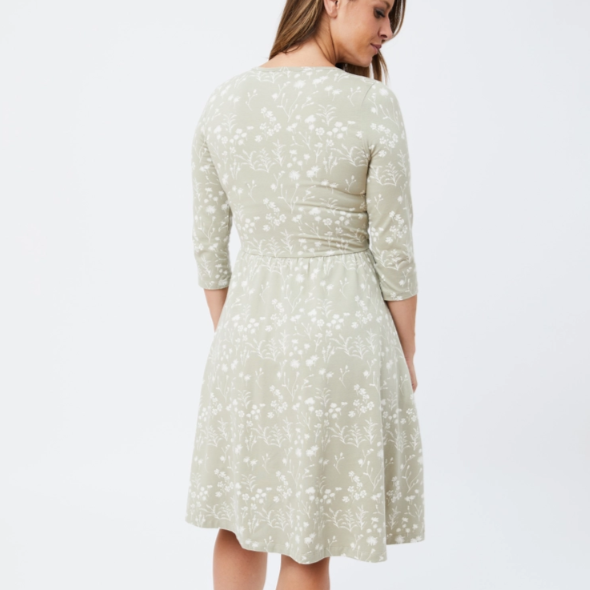 Callie Long Sleeve Wrap Dress