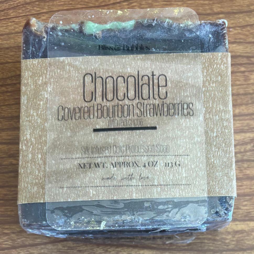 Chocolate Covered Strawberries Soap