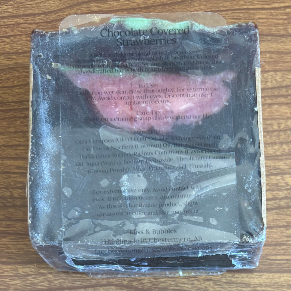 Chocolate Covered Strawberries Soap