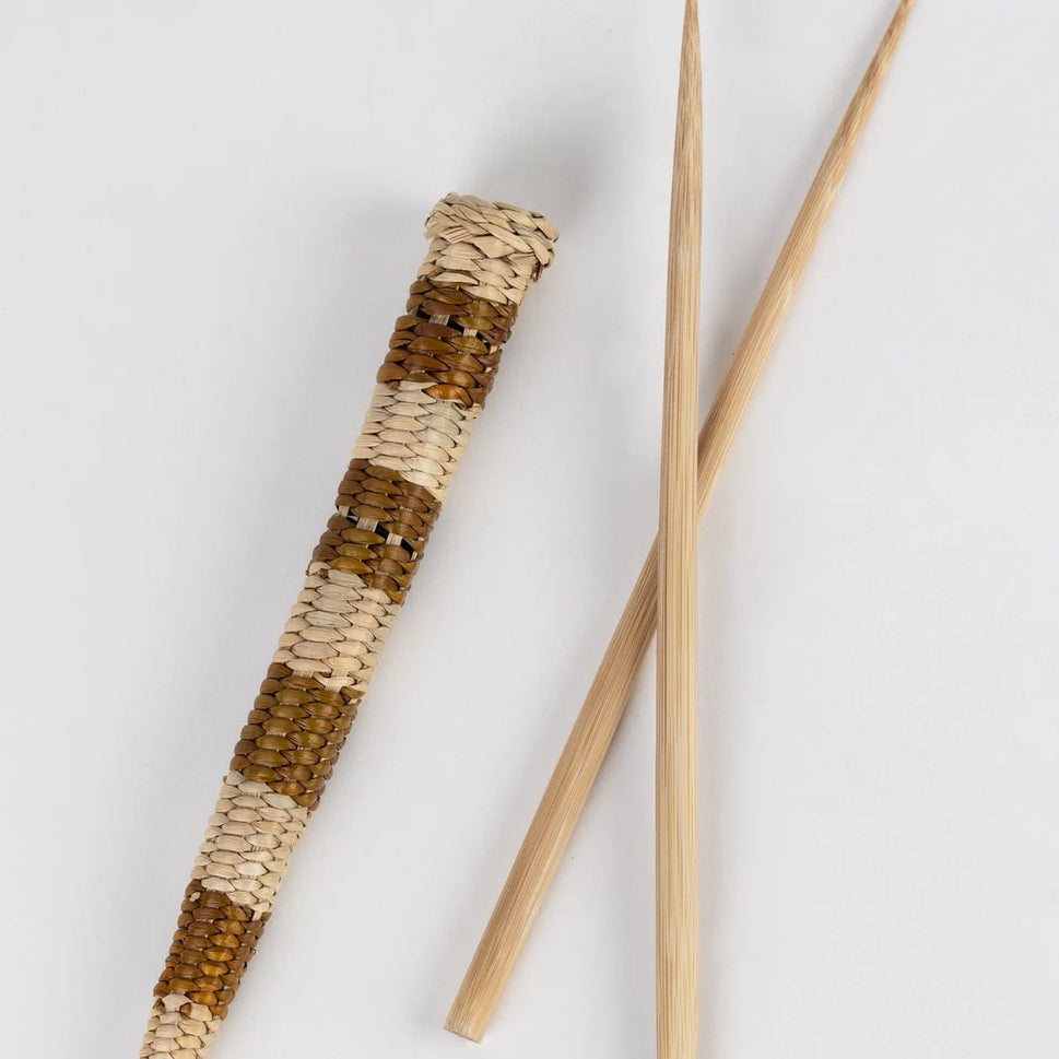 Pathi Grass Bamboo Chopsticks & Case
