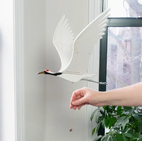 Crane Flying Bird Mobile
