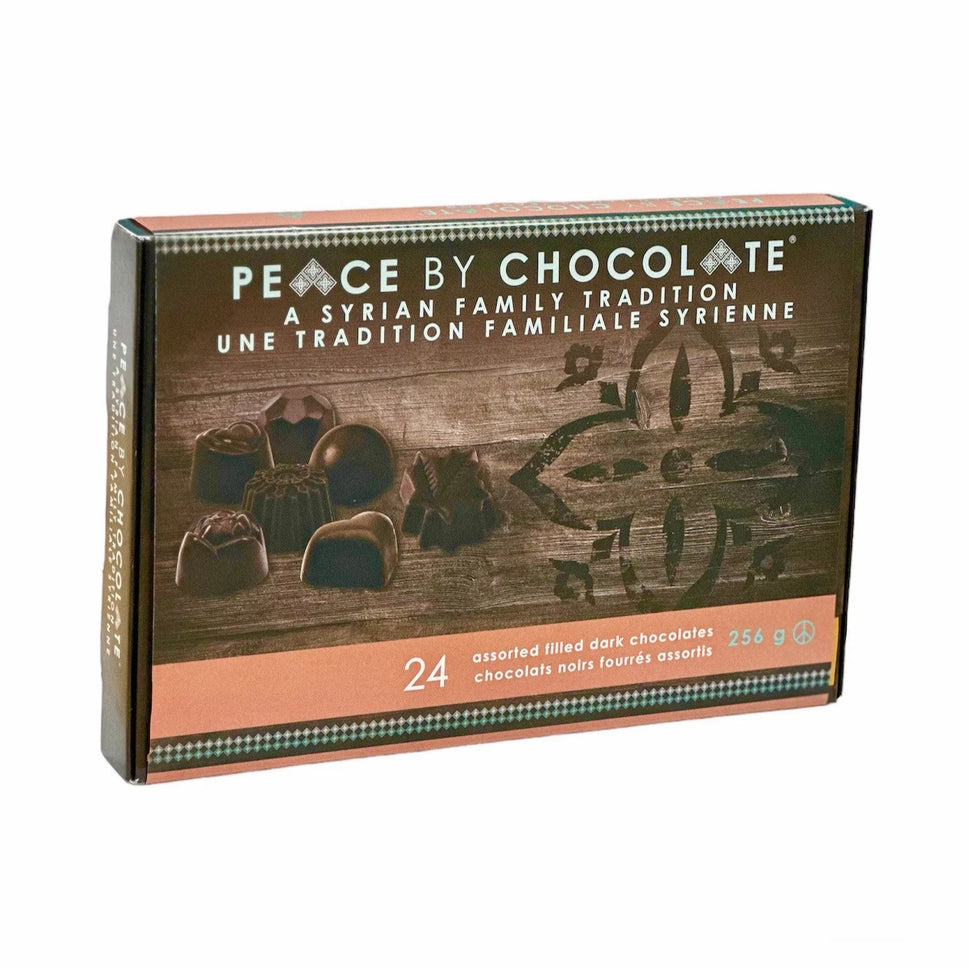 Peace by Chocolate Dark Chocolate 24 in box