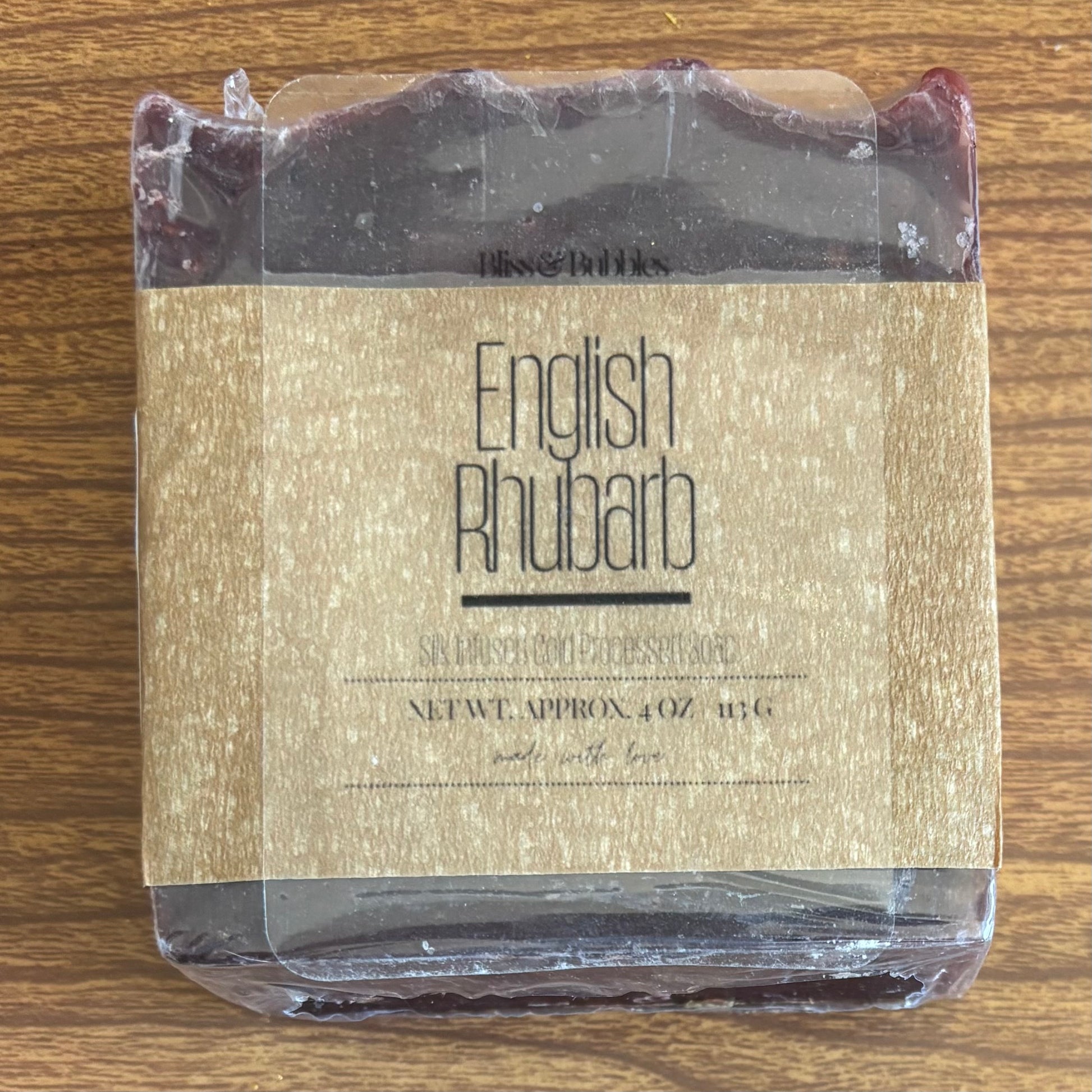 English Rhubarb Soap