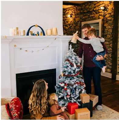 Sinamay Tree Topper Angel