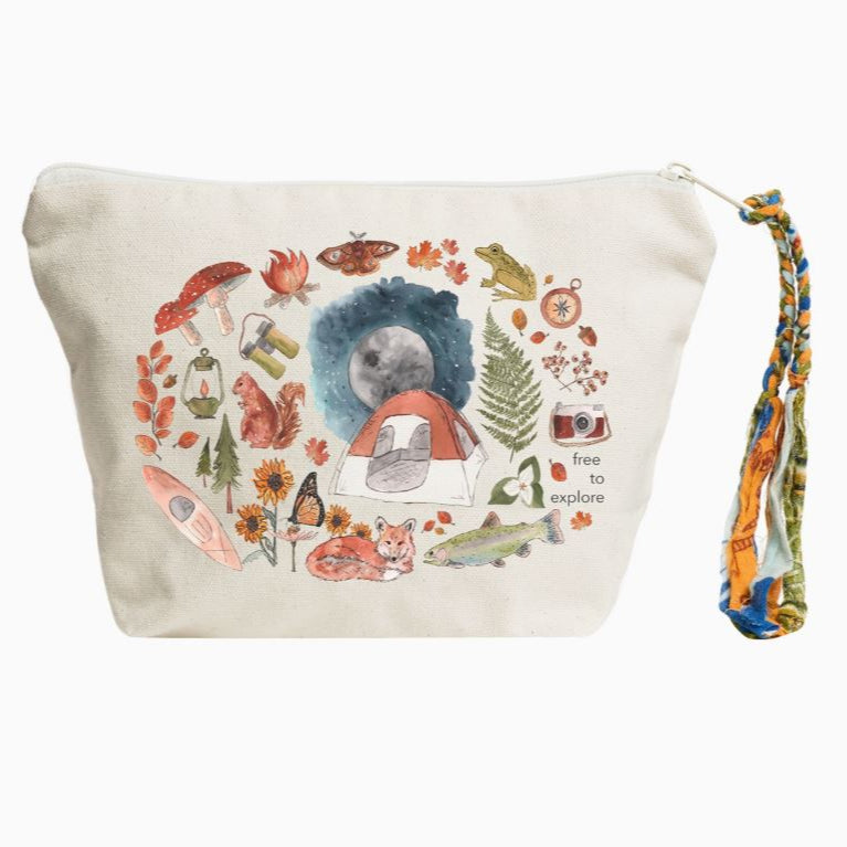 Free To Explore (Camping Edition) Pouch