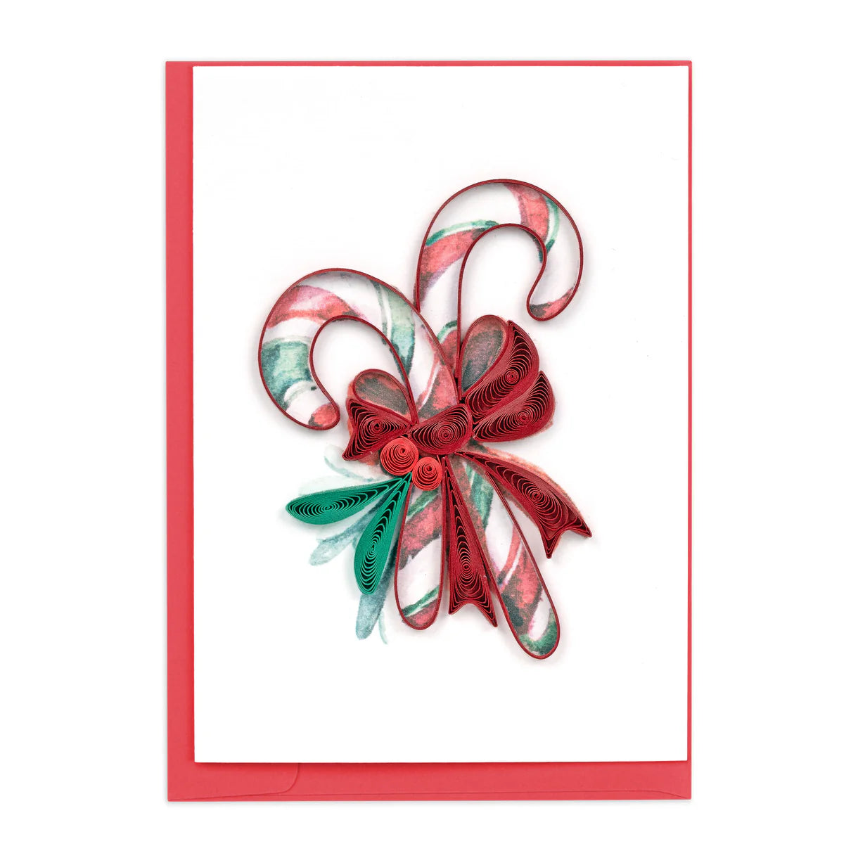 Gift Enclosure Card Candy Cane