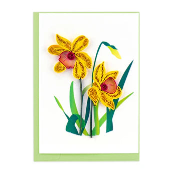Gift Enclosure Card Daffodil