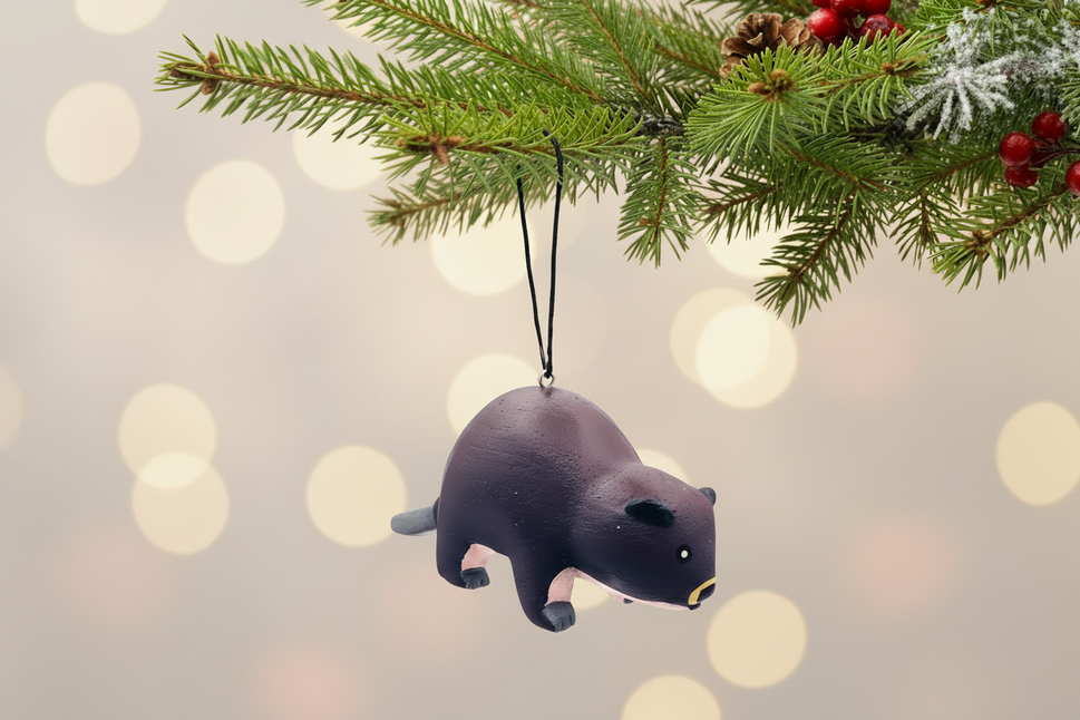 Beaver Balsa Ornament