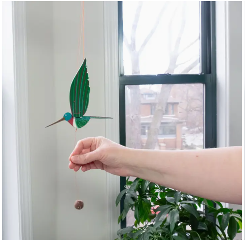 Hummingbird Flying Mobile - Green Ruby Throated