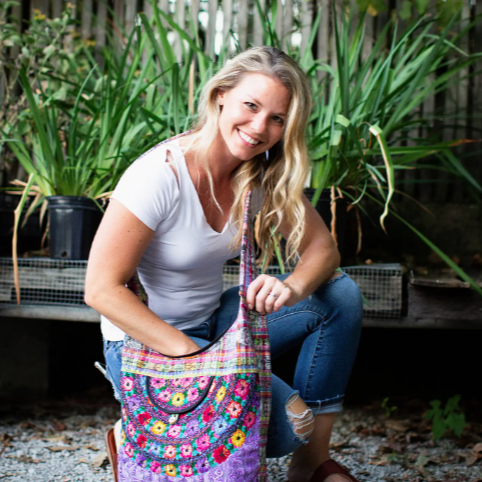 Recycled Guatemalan Huipile Purse