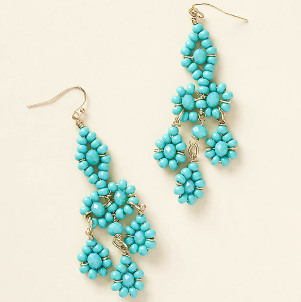 Jatasya Beaded Dangle Earrings
