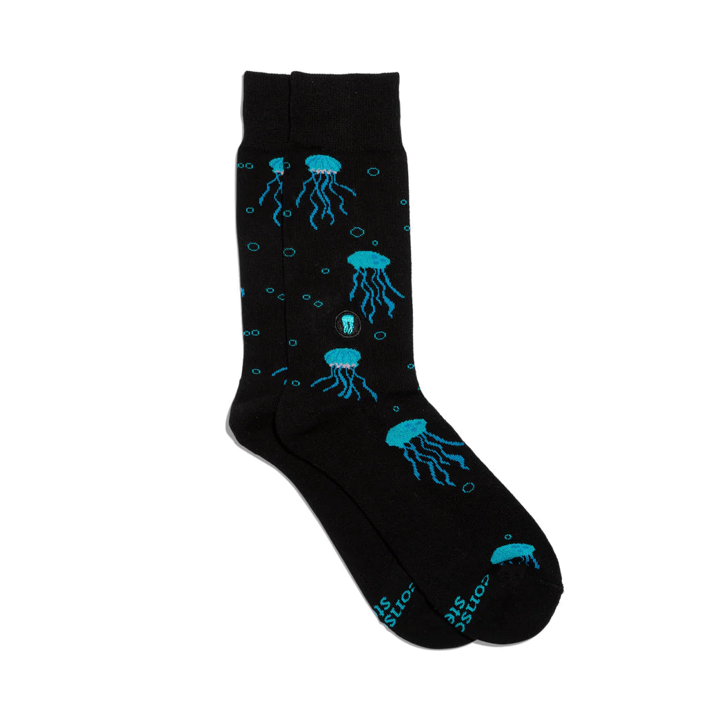 Jellyfish Socks That Protect the Oceans!