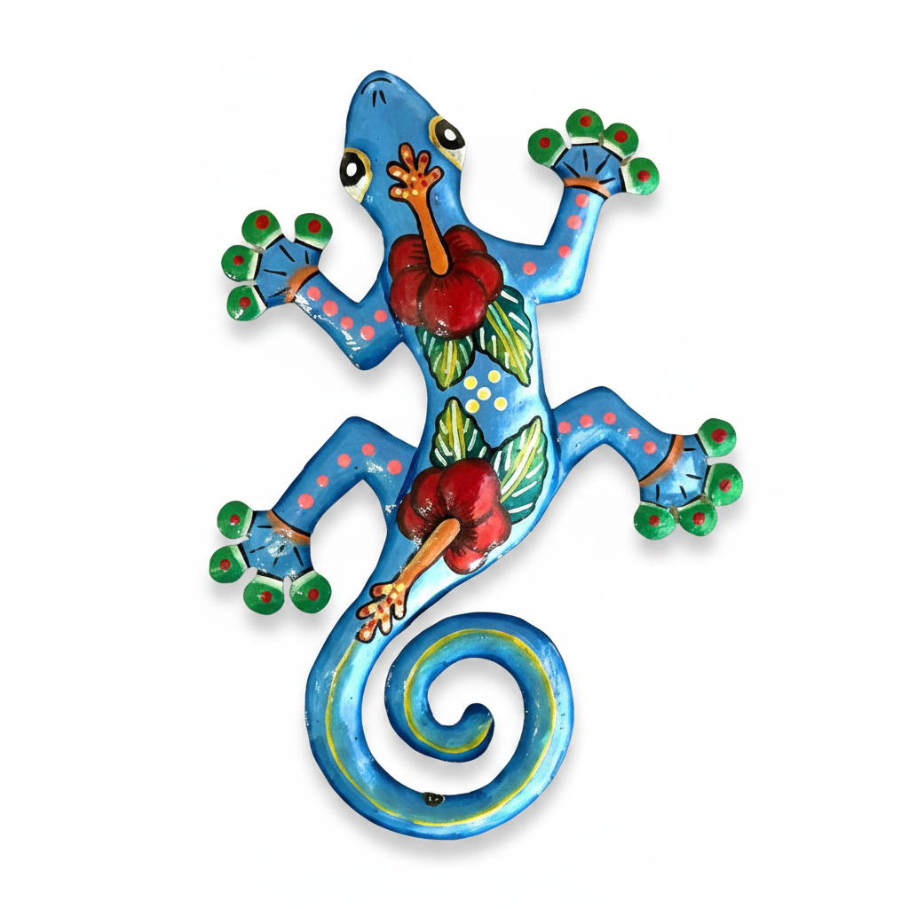 Large Salamander Metal Wall Art Assorted