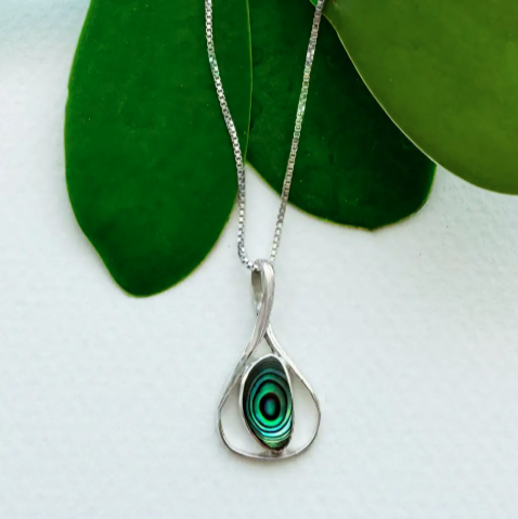 Love and Sunshine Abalone Necklace