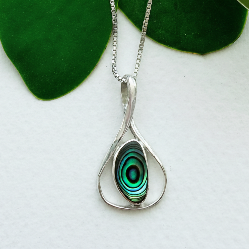 Love and Sunshine Abalone Necklace