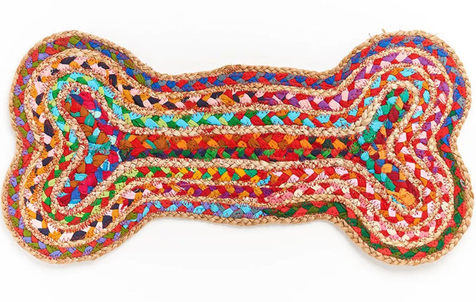 Chindi Dog Bone Rug