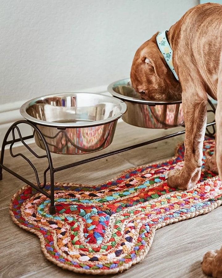 Chindi Dog Bone Rug