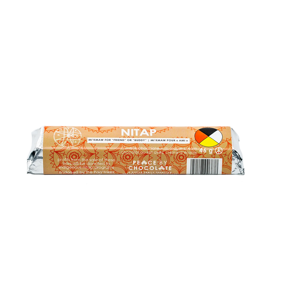 Peace By Chocolate Nitap Milk Maple Bar 46g