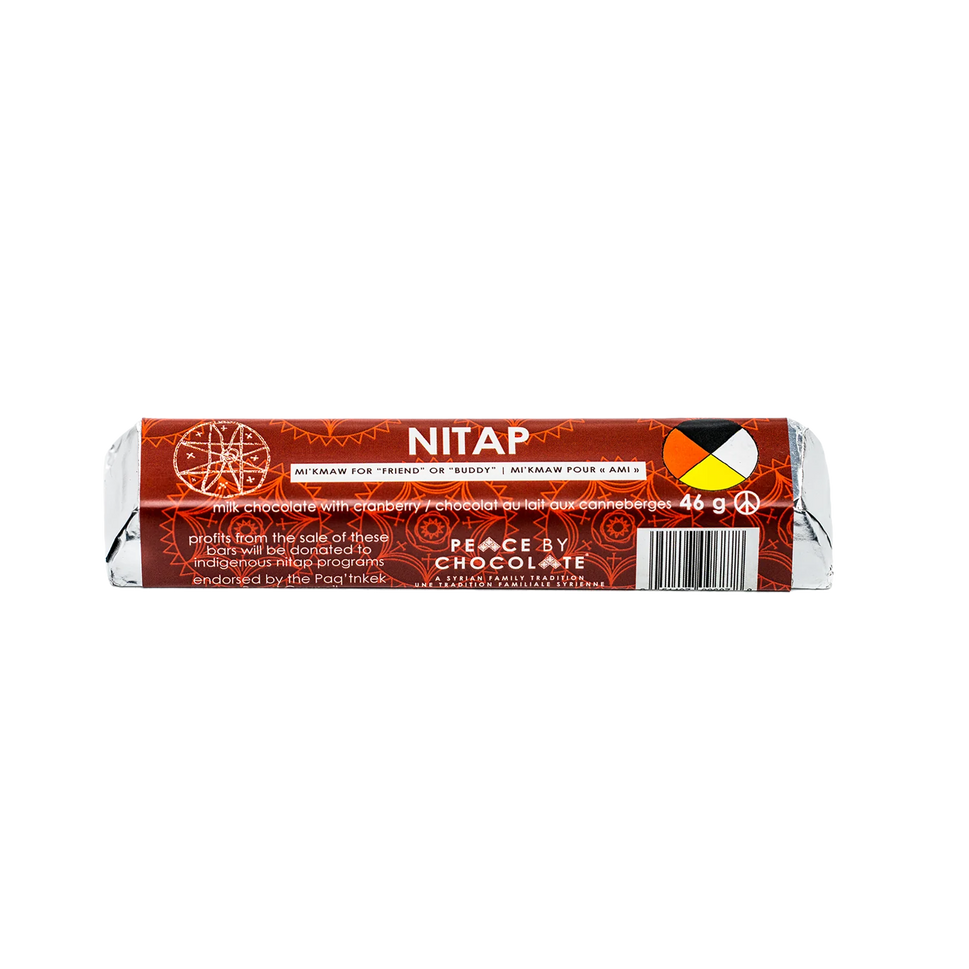 46g Nitap Milk Cranberries Bar