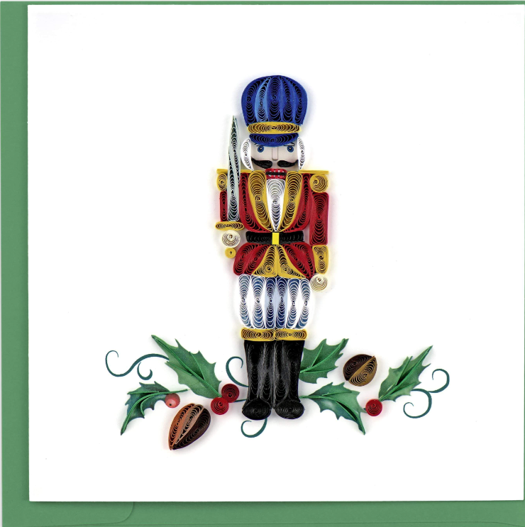Nutcracker Christmas Card