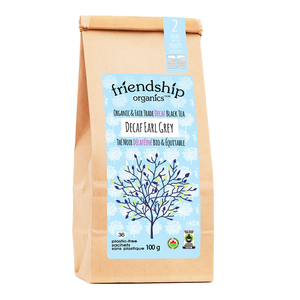 Organic Decaf Earl Grey Friendship Tea Twinpack
