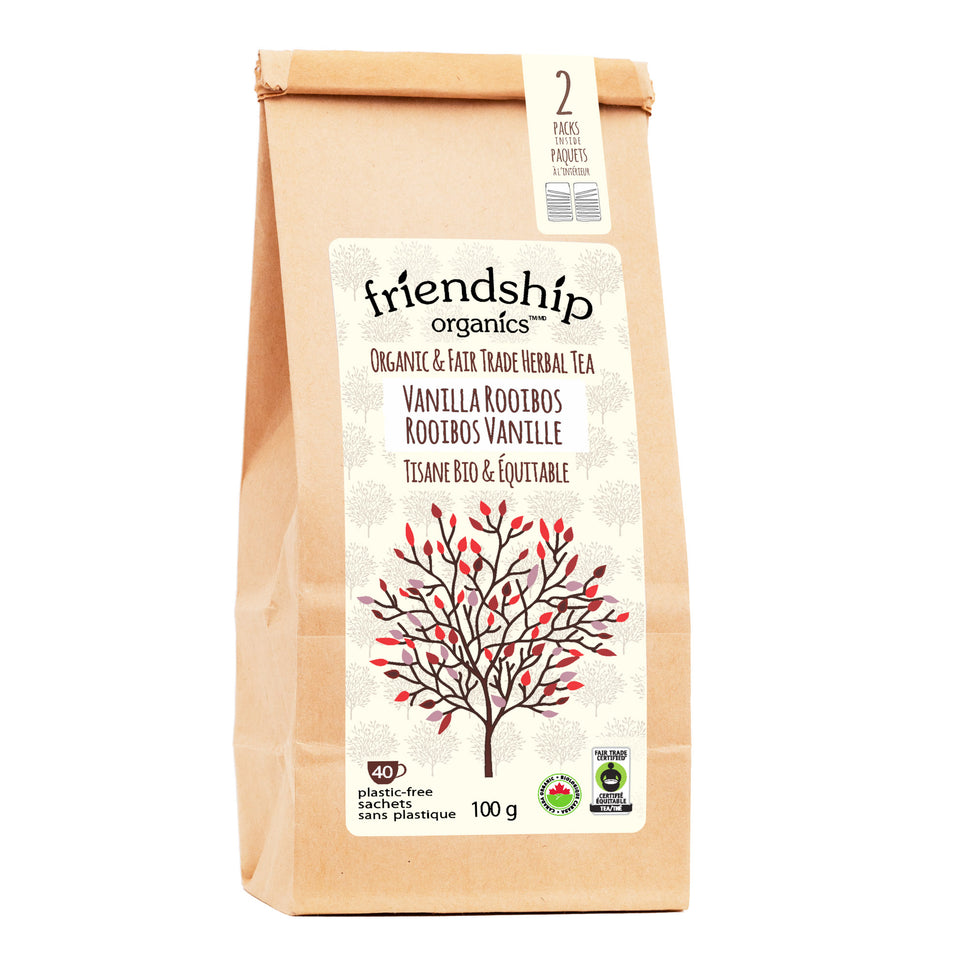 Organic Vanilla Rooibos Friendship Tea Twinpack