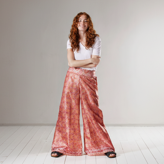 Recycled Sari Trouser