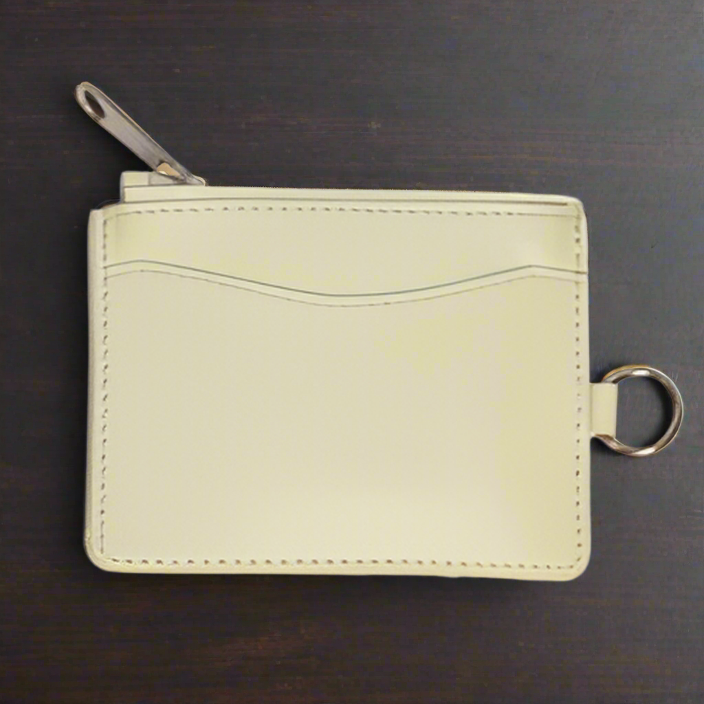 Pistachio Leather Card Case