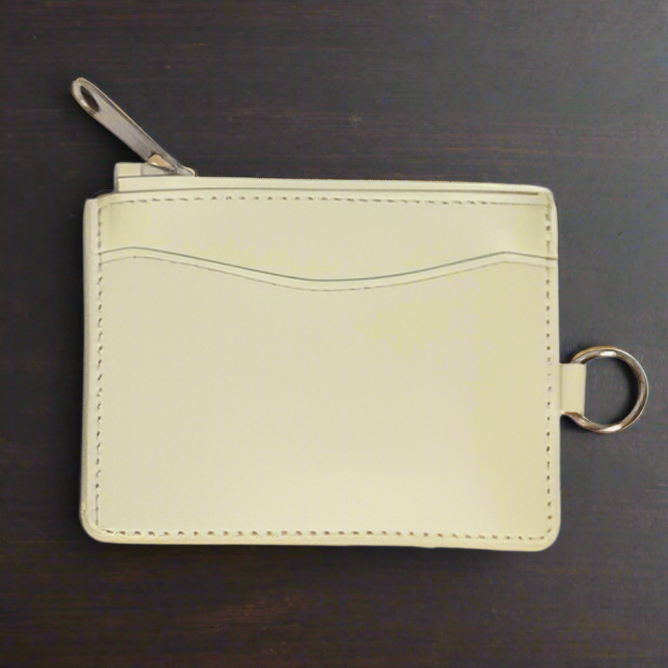 Pistachio Leather Card Case