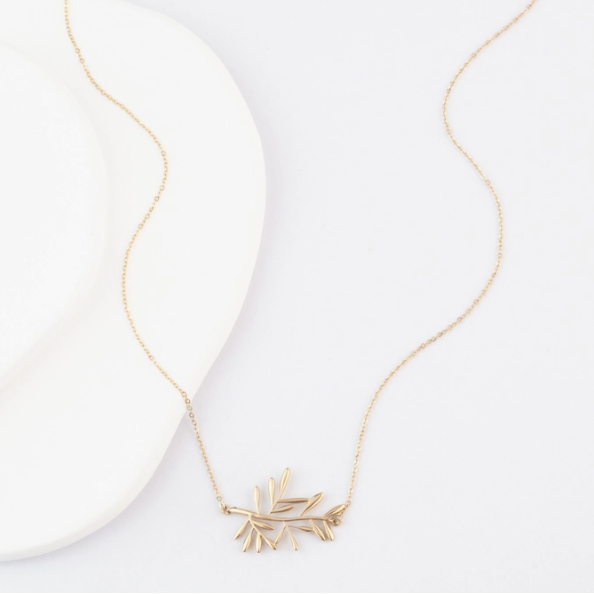 Rooted & Rising Branch Necklace