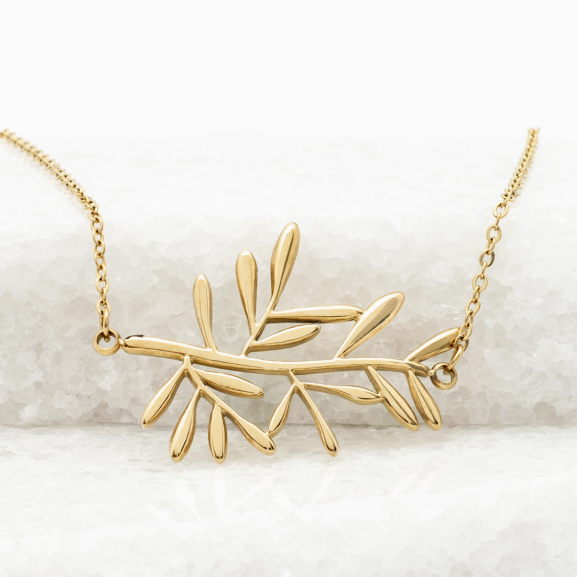 Rooted & Rising Branch Necklace
