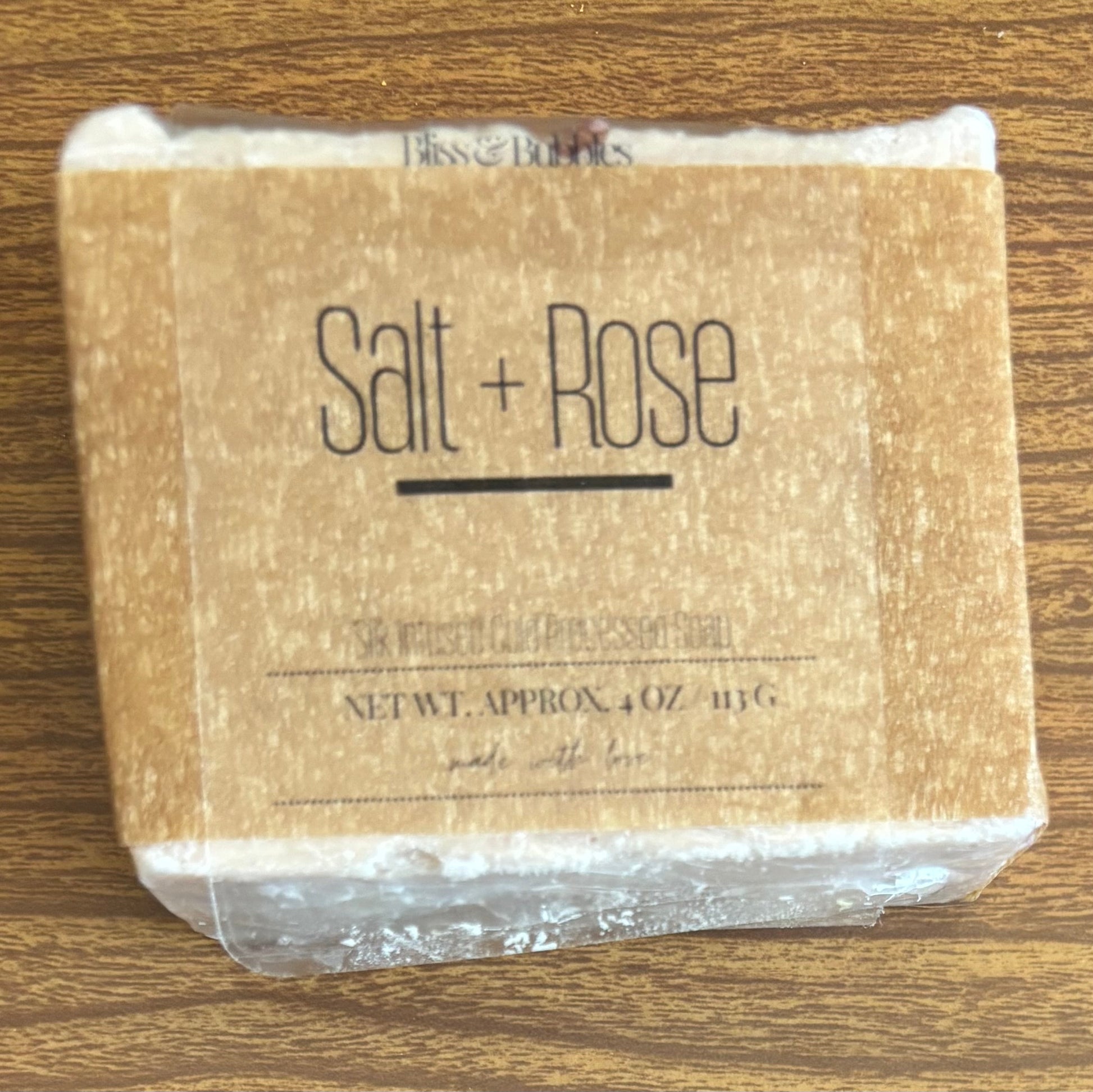 Rose and Salt Soap