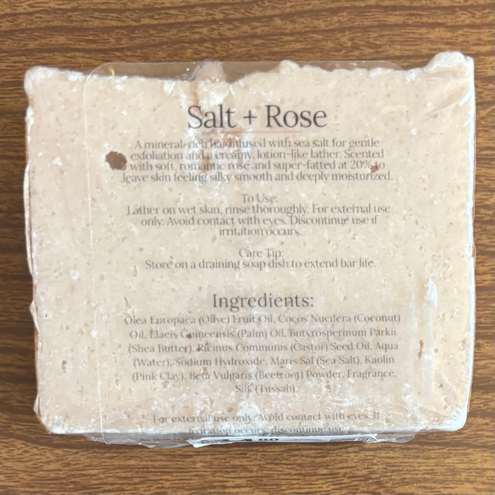 Rose and Salt Soap