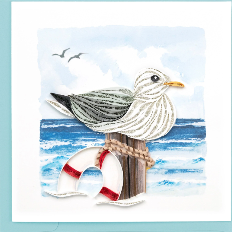 Seagull Greeting Card