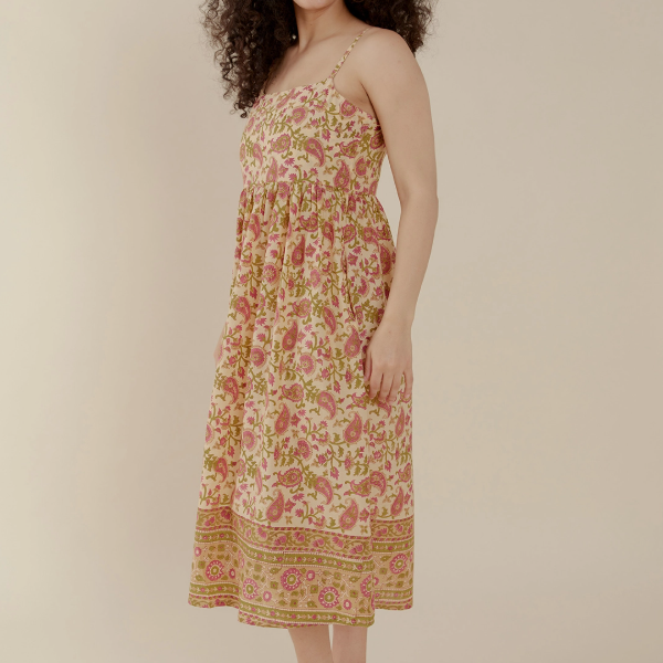 Sofia Midi Dress Floral