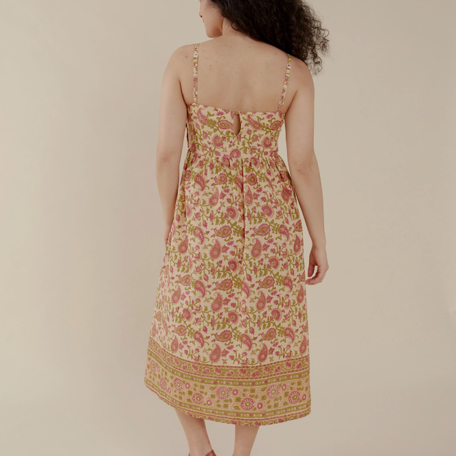 Sofia Midi Dress Floral