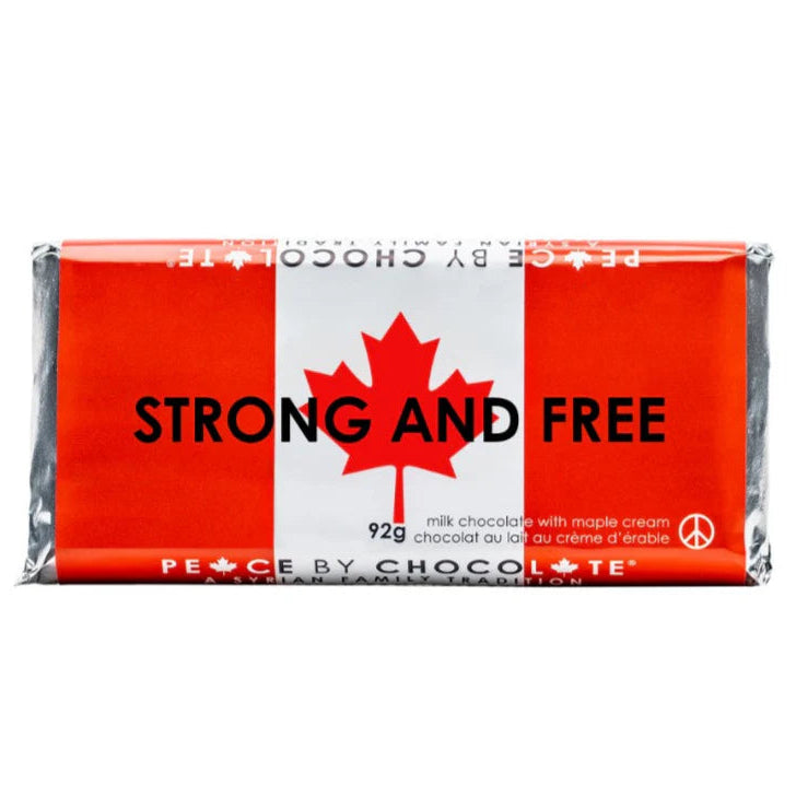 Strong and Free Canada Milk Maple Bar 92g