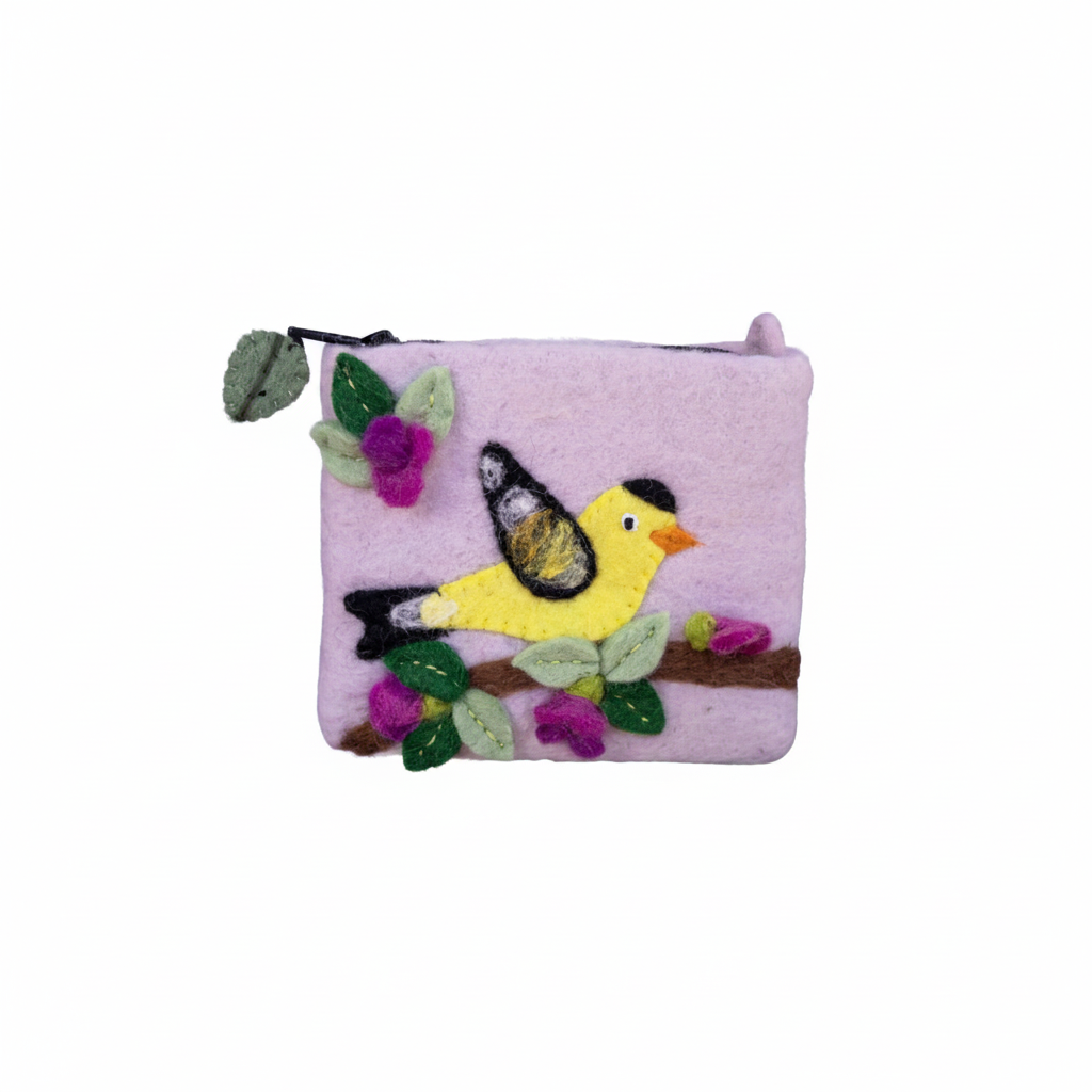 Sweetpea Goldfinch Coin Purse