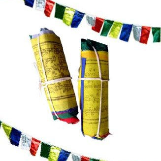 Windhorse Prayer Flags 12' (25 flags)