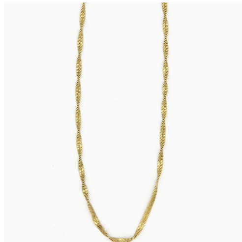 Twisted Snake Chain Gold