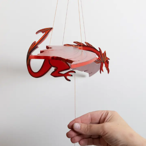 Dragon Flying Mobile - Welsh