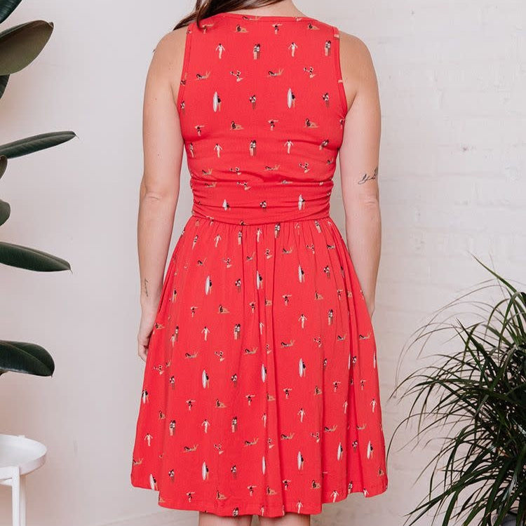 Red Asheville Dress