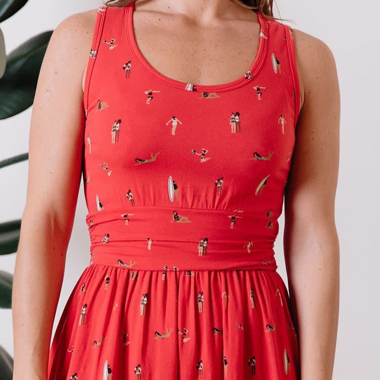 Red Asheville Dress