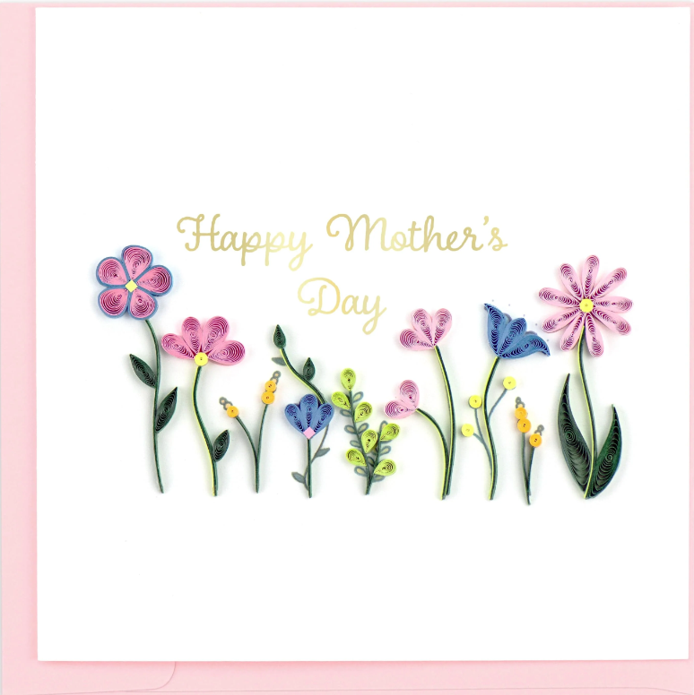 Mother's Day Wildflowers Greeting Card